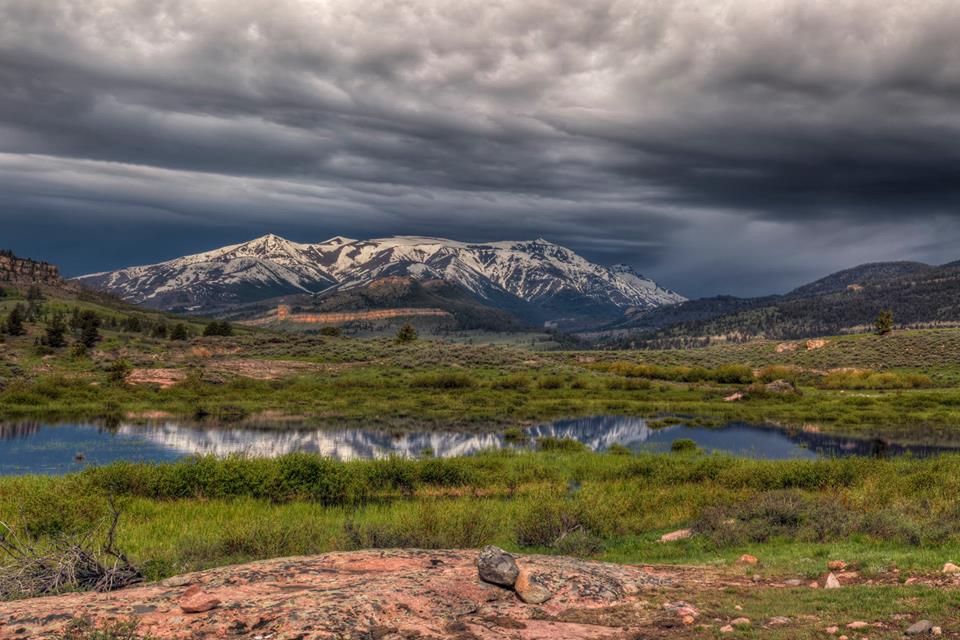 Wyoming mesa and landscape