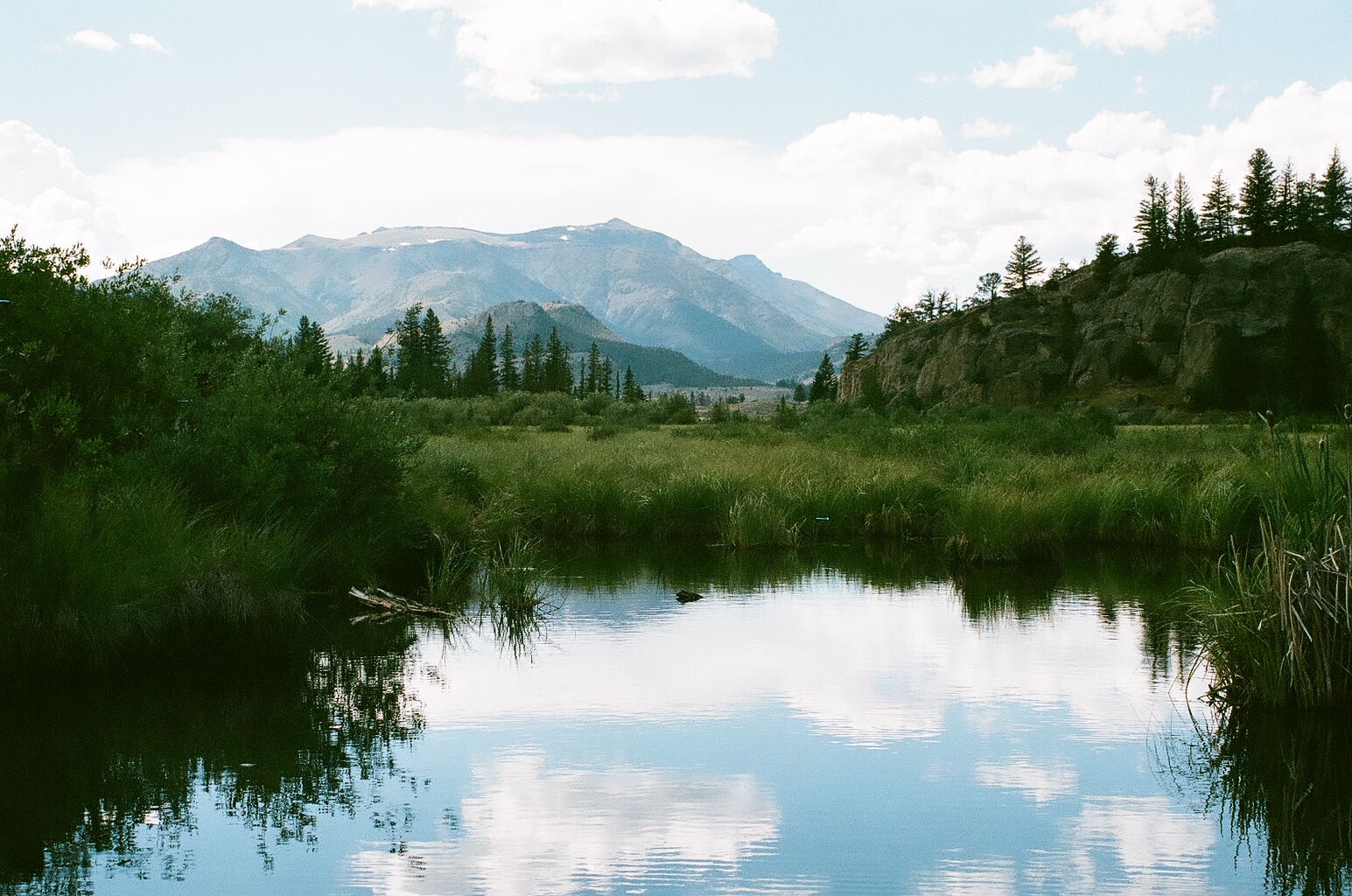 Swamp Lake reflection